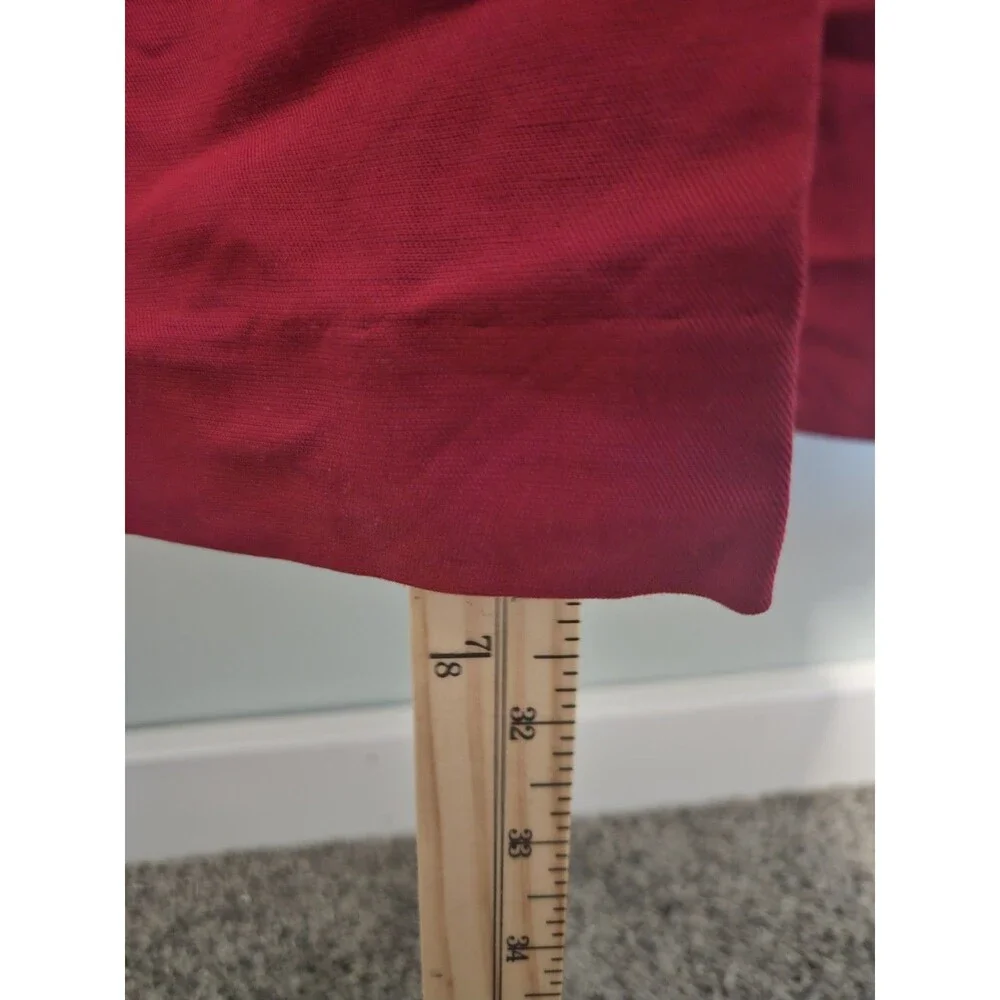 Sz S - MNG Mango Long Strapless Jumpsuit Red